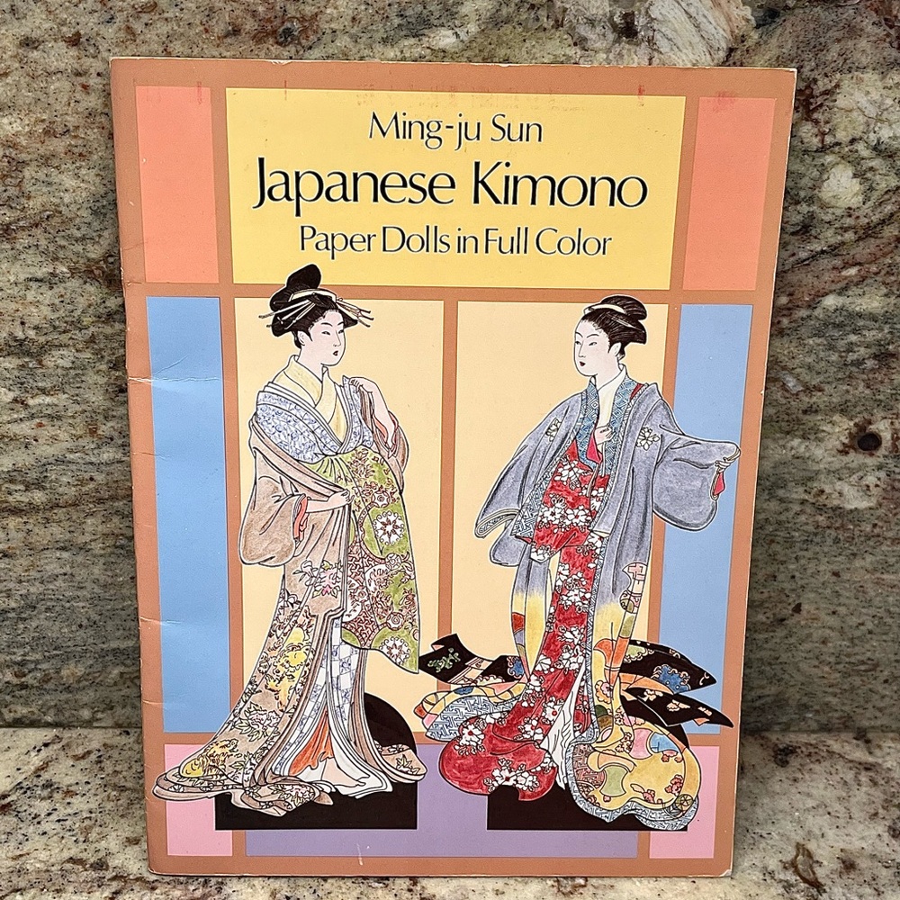 Japanese Kimono Paper Dolls